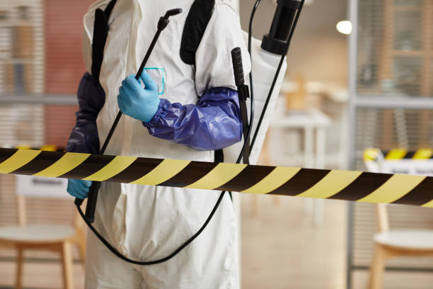 Professional Biohazard technician working in Montreat, NC